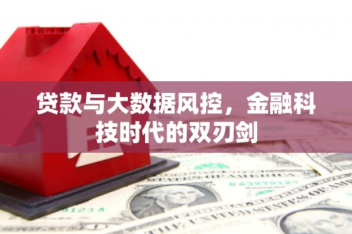 井陉贷款与大数据风控，金融科技时代的双刃剑