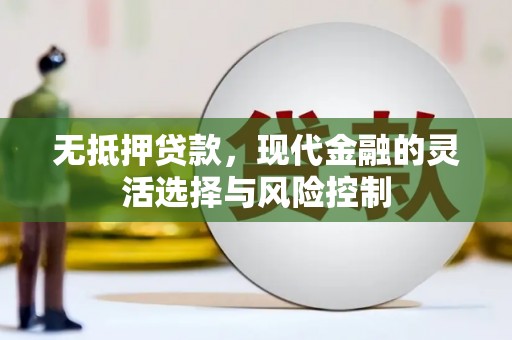 井陉无抵押贷款，现代金融的灵活选择与风险控制