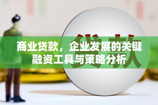 井陉商业贷款，企业发展的关键融资工具与策略分析